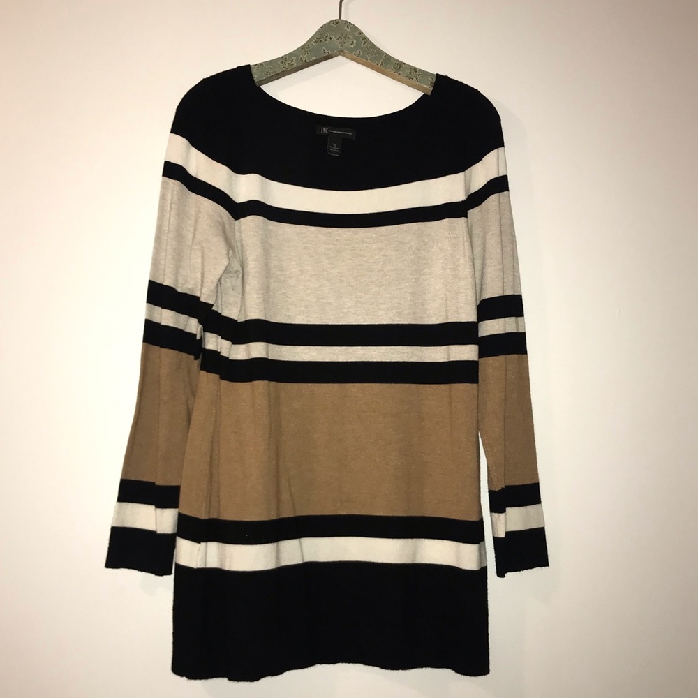 INC Colorblocked Sweater XL - EUC